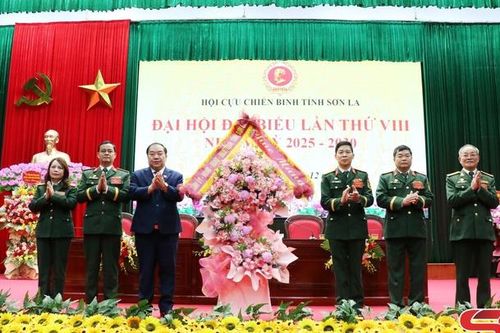 Đại hội đại biểu Hội Cựu chiến binh tỉnh Sơn La lần thứ VIII, nhiệm kỳ 2025-2030