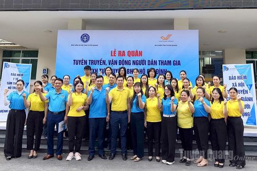 Ra quân cao điểm tuyên truyền phát triển người tham gia BHXH, BHYT