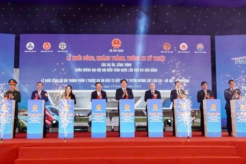 Phú Thọ: Khởi công 4 dự án chào mừng Đại hội lần thứ XIV của Đảng