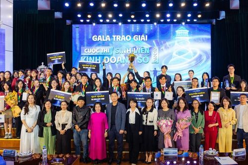 Sinh viên Đại học Kinh tế Quốc dân giành giải nhất cuộc thi Sinh viên kinh doanh số 2025