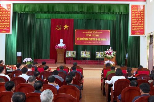 Quan tâm giải quyết thấu đáo kiến nghị của cử tri