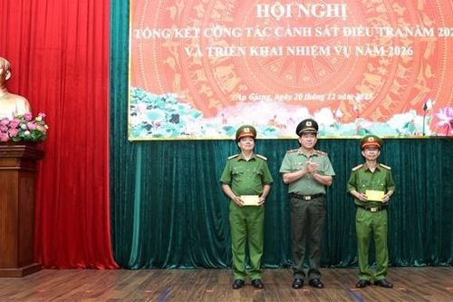 Công an tỉnh An Giang nâng cao hiệu quả công tác Cảnh sát điều tra