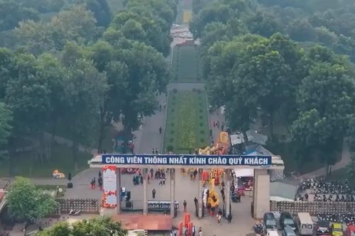 Công viên Thống Nhất trở thành không gian 'mở' hoàn toàn