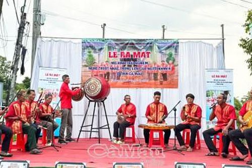 Ra mắt mô hình trải nghiệm nghệ thuật Nhạc trống lớn của người Khmer ở Cà Mau