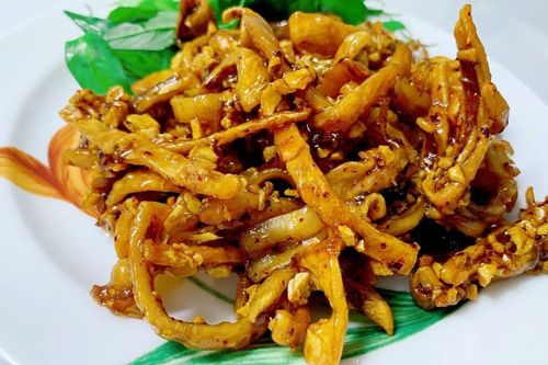 Cách làm khô mực chiên nước mắm đơn giản