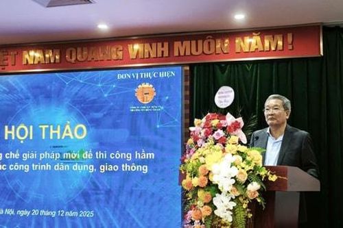 Ứng dụng sáng chế mới, mở hướng thi công hầm tối ưu cho đô thị Hà Nội