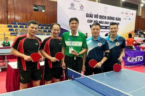 Bế mạc Giải vô địch Bóng bàn Cúp Hội Nhà báo Việt Nam lần thứ 18 năm 2025