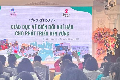 Tổng kết Dự án Giáo dục biến đổi khí hậu cho phát triển bền vững