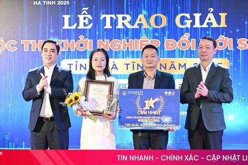 Phần mềm trợ lý ảo AI đa lĩnh vực nhất cuộc thi khởi nghiệp đổi mới sáng tạo
