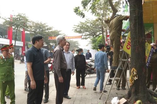 Từ 21/12, xã Triệu Sơn ra quân giải tỏa vi phạm hành lang an toàn giao thông