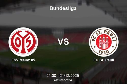 Nhận định FSV Mainz 05 vs FC St. Pauli - Bundesliga