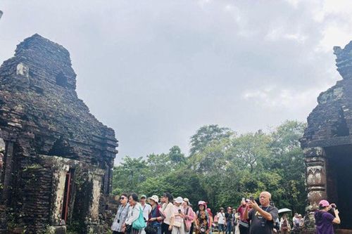 Mỹ Sơn: Điểm đến di sản thu hút gần nửa triệu lượt khách