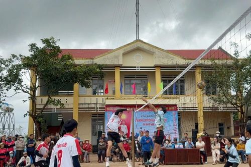 Ia Ko: Hơn 140 vận động viên tham gia Giải bóng chuyền nam - nữ phối hợp năm 2025