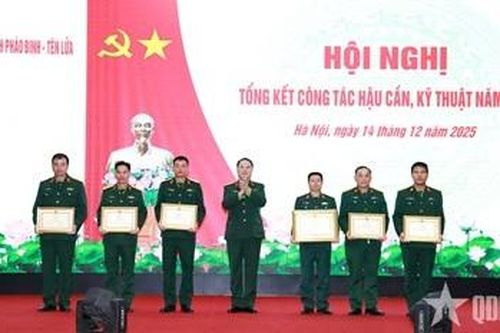 Bộ tư lệnh Pháo binh - Tên lửa tổng kết công tác hậu cần - kỹ thuật năm 2025