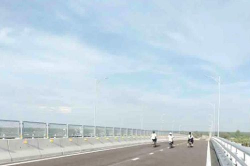 Thông xe hạn chế cầu Đại Ngãi 2 nối TP Cần Thơ và Sóc Trăng