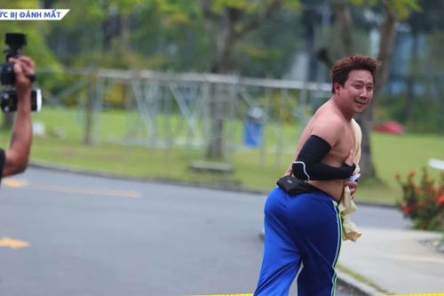 Trấn Thành gây chú ý với vóc dáng trong Running Man Việt Nam