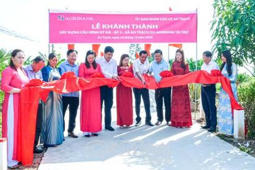 Xã An Trạch khánh thành cầu nông thôn hơn 1 tỷ đồng