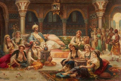 Vua của đế chế Ottoman có 5.000 người hầu