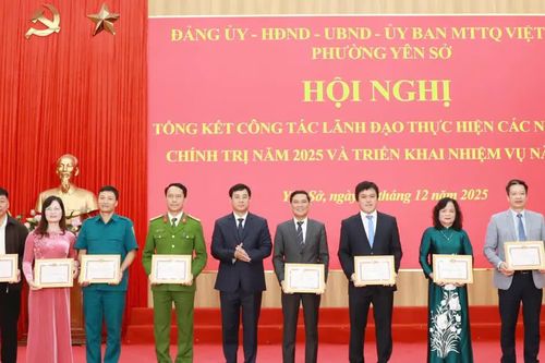 Yên Sở tạo nền tảng vững chắc, hướng tới mô hình điểm về chính quyền số năm 2026