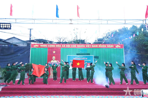 Xã Sơn Vĩ (Tuyên Quang): Nhiều hoạt động chào mừng Ngày thành lập Quân đội nhân dân Việt Nam