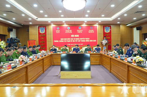 Tăng cường phối hợp phòng, chống tội phạm về ma túy