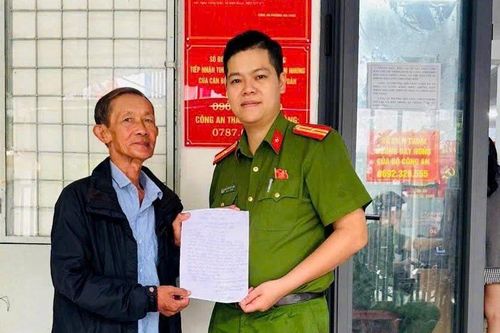 Công an phường Hải Châu hỗ trợ trường hợp đặc biệt làm Căn cước