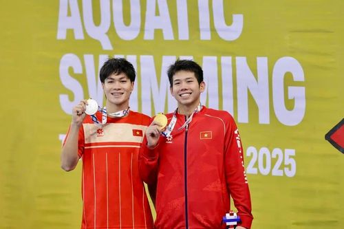 Các kình ngư khoác áo lính tỏa sáng ở đấu trường SEA Games 33