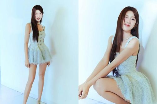 Thúy Ngân khoe đôi chân dài thon gọn, nhan sắc ngày càng thăng hạng