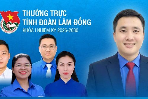 Thường trực Tỉnh Đoàn Lâm Đồng khóa I, nhiệm kỳ 2025-2030