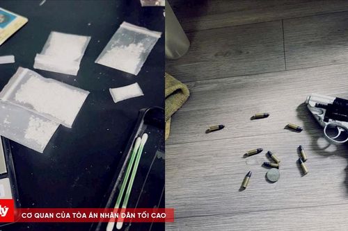Bắt đối tượng tàng trữ trái phép chất ma túy và súng