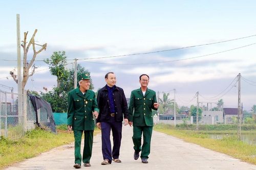 Những cựu binh gương mẫu ở Tân Trai
