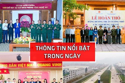 Nghệ An: Thông tin nổi bật ngày 22/12