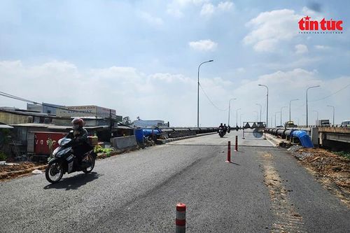 TP Hồ Chí Minh: Cận cảnh cầu Bình Phước 1 trước ngày thông xe trở lại