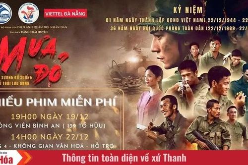 Tổ chức Tuần phim kỷ niệm 81 năm Ngày thành lập QĐND Việt Nam trên phạm vi cả nước