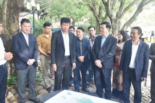 Kiểm tra công tác quy hoạch bảo quản Cố đô Hoa Lư