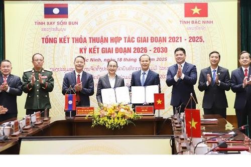 Thắt chặt hơn nữa mối quan hệ hữu nghị, hợp tác Bắc Ninh - Xay Sổm Bun