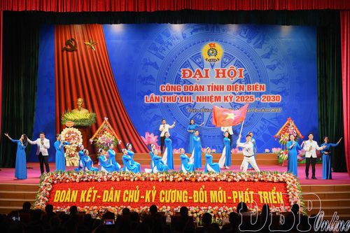 Đại hội Công đoàn tỉnh Điện Biên lần thứ XIII