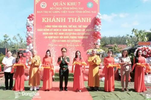 Khánh thành công trình văn hóa - thể dục, thể thao chùa Tỉnh Hội