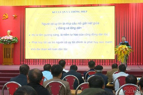 Hội nghị tuyên truyền, phổ biến, giáo dục pháp luật trong đồng bào dân tộc thiểu số tỉnh Lào Cai