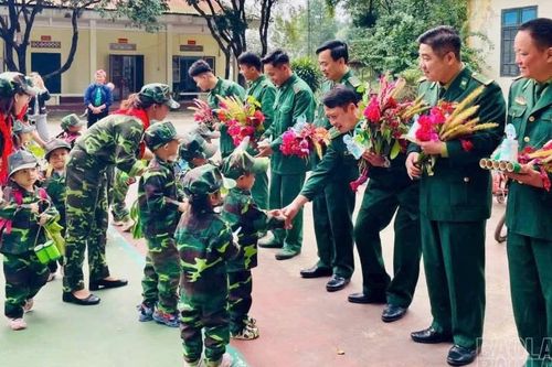 Lào Cai: Các trường học sôi nổi các hoạt động nhân Ngày thành lập Quân đội nhân dân Việt Nam