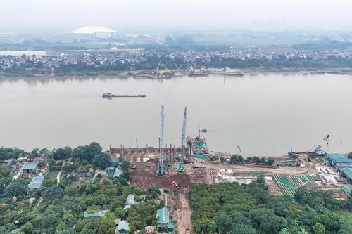Dự án cầu Tứ Liên 20.171 tỷ đồng chậm tiến độ do vướng mặt bằng