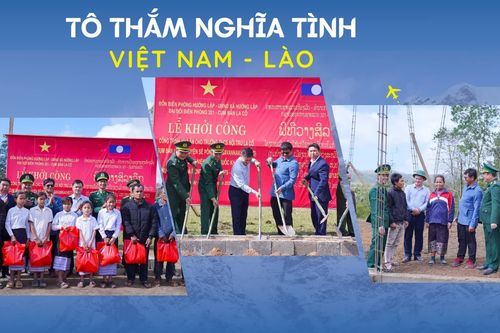 Tô thắm nghĩa tình Việt Nam - Lào