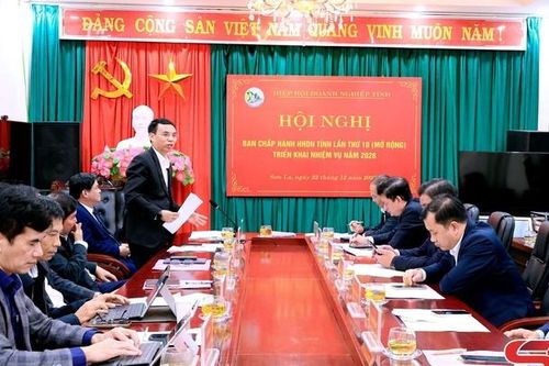 Hiệp hội Doanh nghiệp Sơn La triển khai nhiệm vụ năm 2026