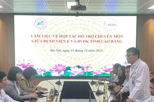 Bệnh Viện E: Sẵn sàng hỗ trợ, đào tạo chuyên môn, chuyển giao kỹ thuật cho tuyến dưới