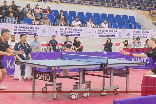 Giải Bóng bàn Hội Nhà báo - sân chơi giàu ý nghĩa