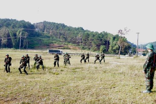 87 chiến sĩ mới hoàn thành tập huấn khung cán bộ huấn luyện