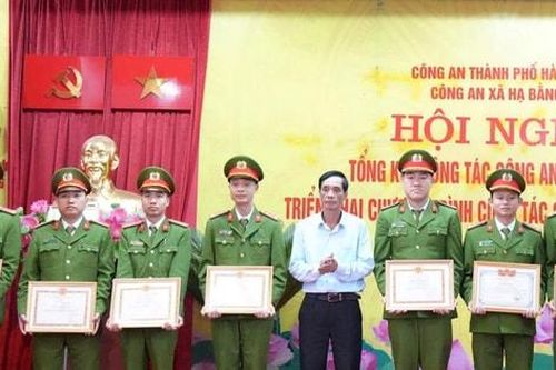 Công an xã Hạ Bằng nâng cao hiệu quả công tác đấu tranh phòng, chống tội phạm