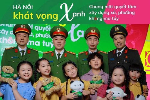 Những hình ảnh ấn tượng tại 'Hà Nội - Khát vọng xanh - Chung một quyết tâm xây dựng xã, phường không ma túy'
