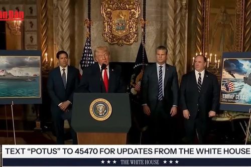 Tổng thống Mỹ D. Trump đề xuất lớp chiến hạm mang tên 'Trump-class' cho hải quân