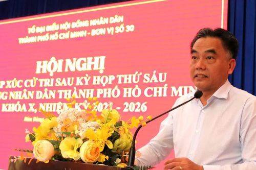 Cử tri xã Bàu Bàng đề nghị đẩy mạnh phân quyền trong đầu tư các tuyến đường giao thông